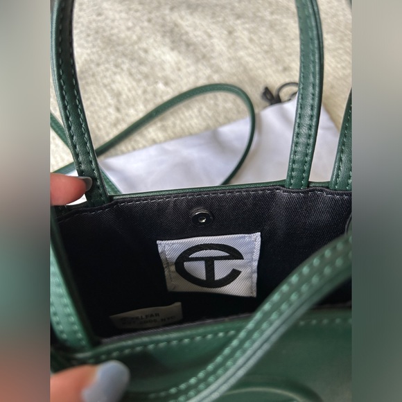 TELFAR Small Dark Olive Shopping Bag - Picture 12 of 17